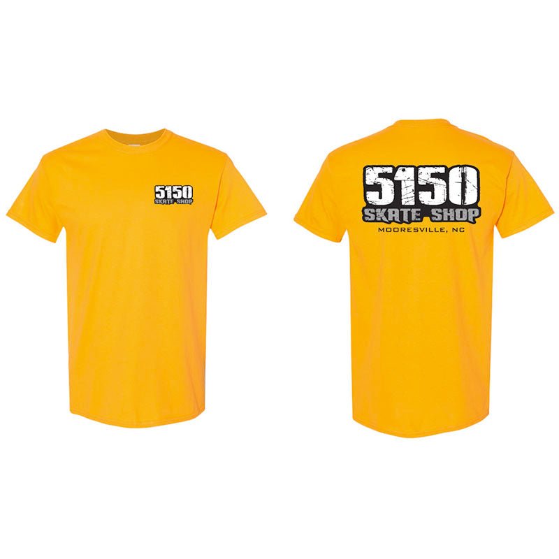 5150 Skate Shop Yellow NEW T-Shirts - 5150 Skate Shop