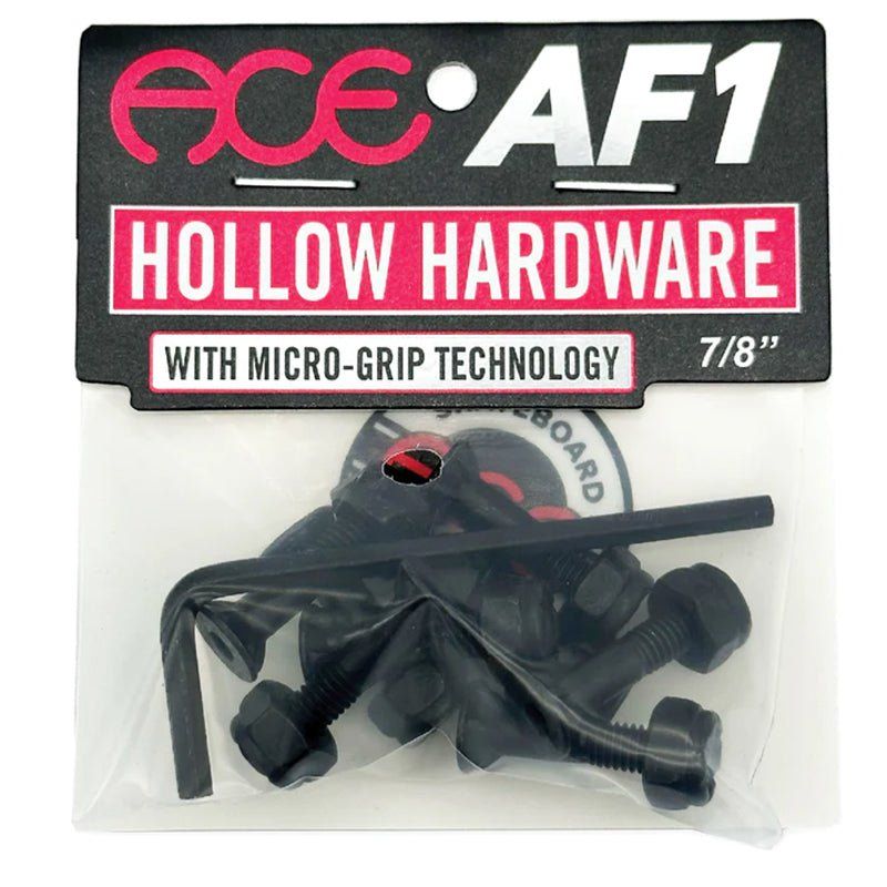 Ace 7/8" Hollow Bolts w/ Grippers Allen Skateboard Hardware 5150 Skate Shop