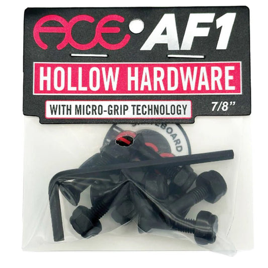 Ace 7/8" Hollow Bolts w/ Grippers Allen Skateboard Hardware - 5150 Skate Shop