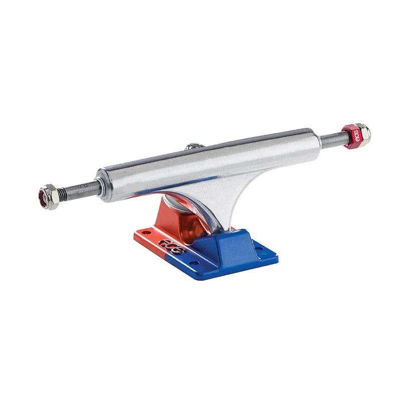 ACE AF1 Polished/Anodized Blue & Orange Skateboard Trucks 2pk-5150 Skate Shop