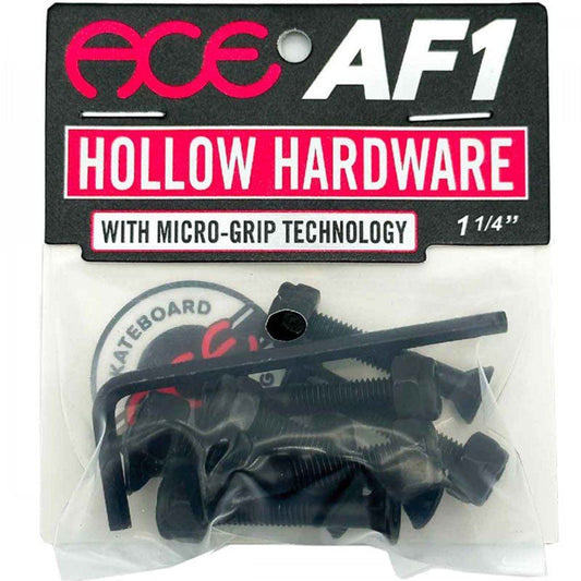ACE Trucks 1-1/4" Allen Hollow Black Skateboard Hardware 5150 Skate Shop