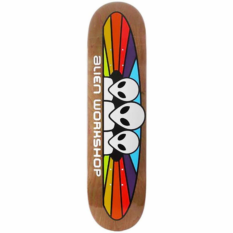 Alien Workshop 7.25" Spectrum Mini Brown Stain Skateboard Deck - 5150 Skate Shop
