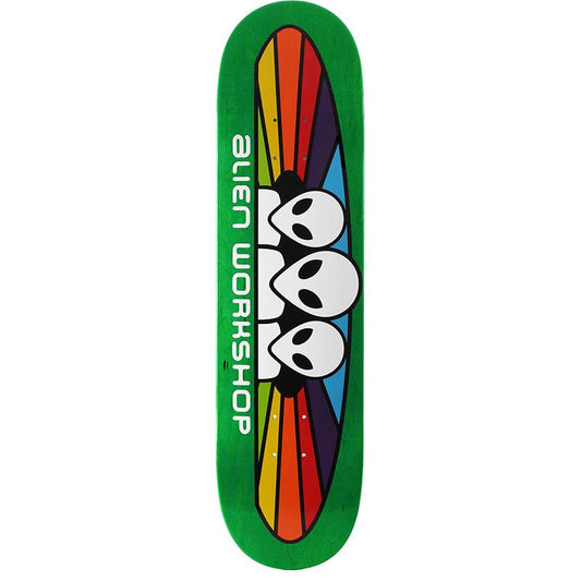Alien Workshop 8.25" Spectrum Lime Stain Skateboard Deck - 5150 Skate Shop