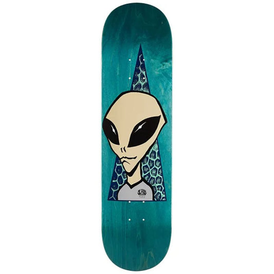 Alien Workshop 8.25" Visitor Turquoise Stain Skateboard Deck-5150 Skate Shop