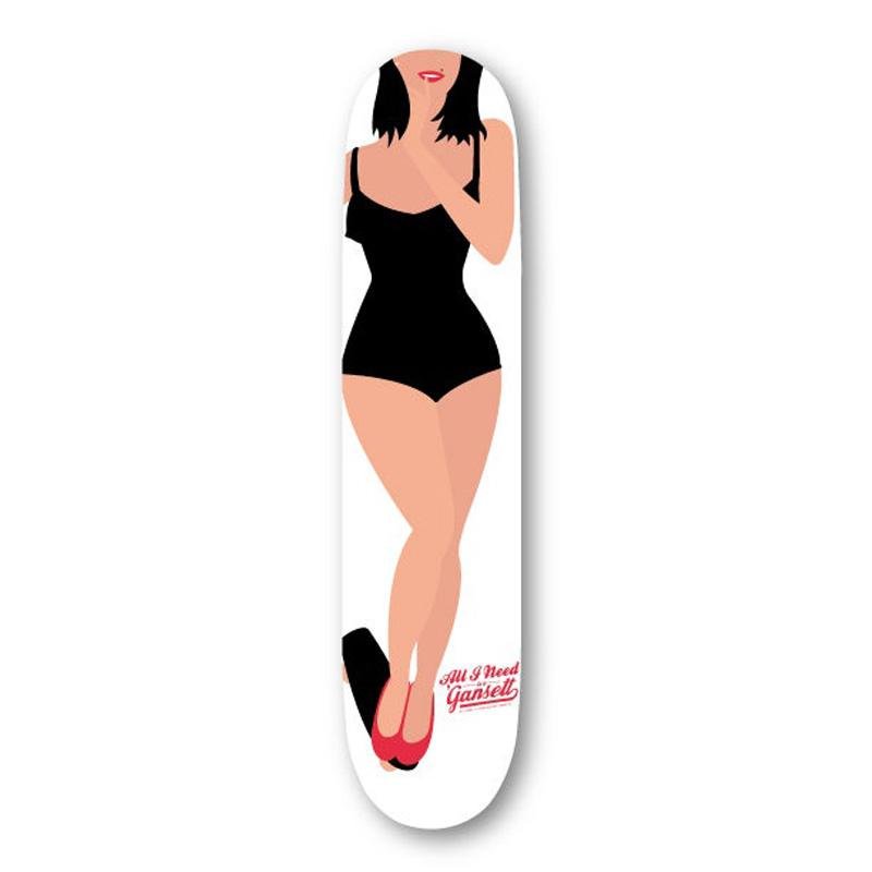 All-I-Need 8.1" Gansett Girl Skateboard Deck - 5150 Skate Shop