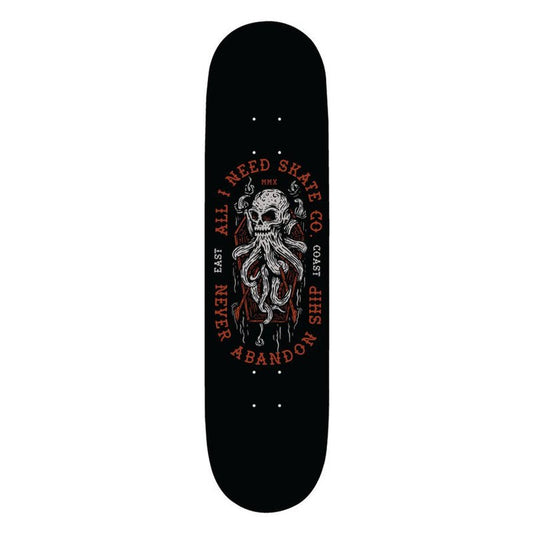 All-I-Need 8.1" Skullpuss Skateboard Deck-5150 Skate Shop