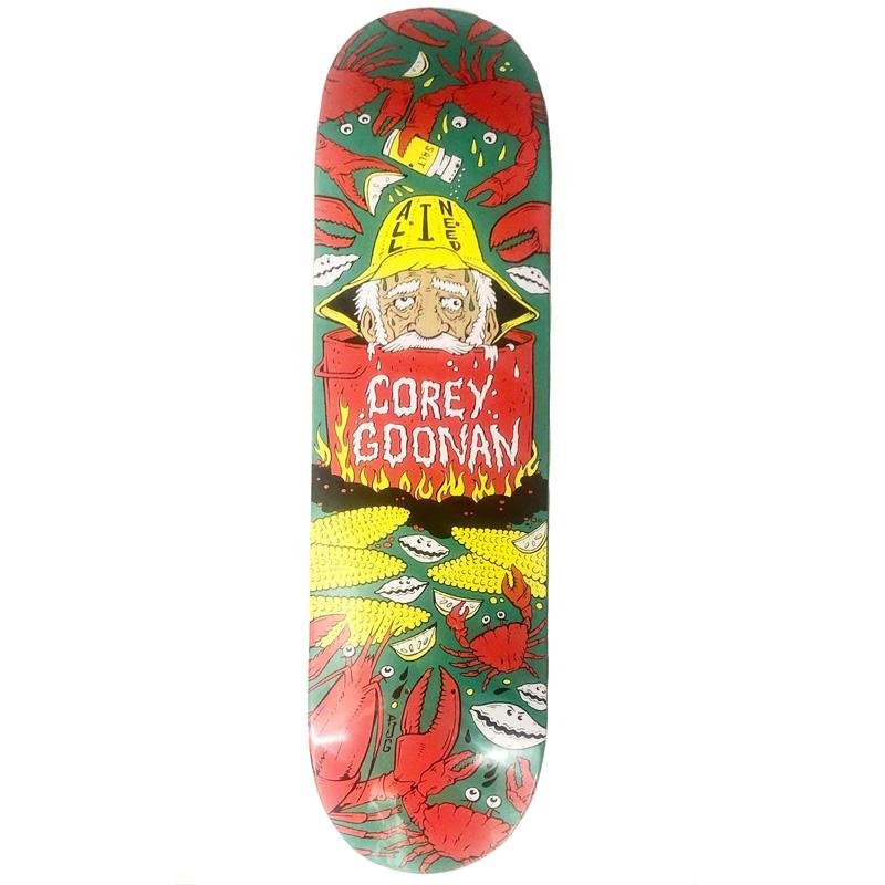 All-I-Need 8.5” Corey Goonan Clamboil Skateboard Deck - 5150 Skate Shop
