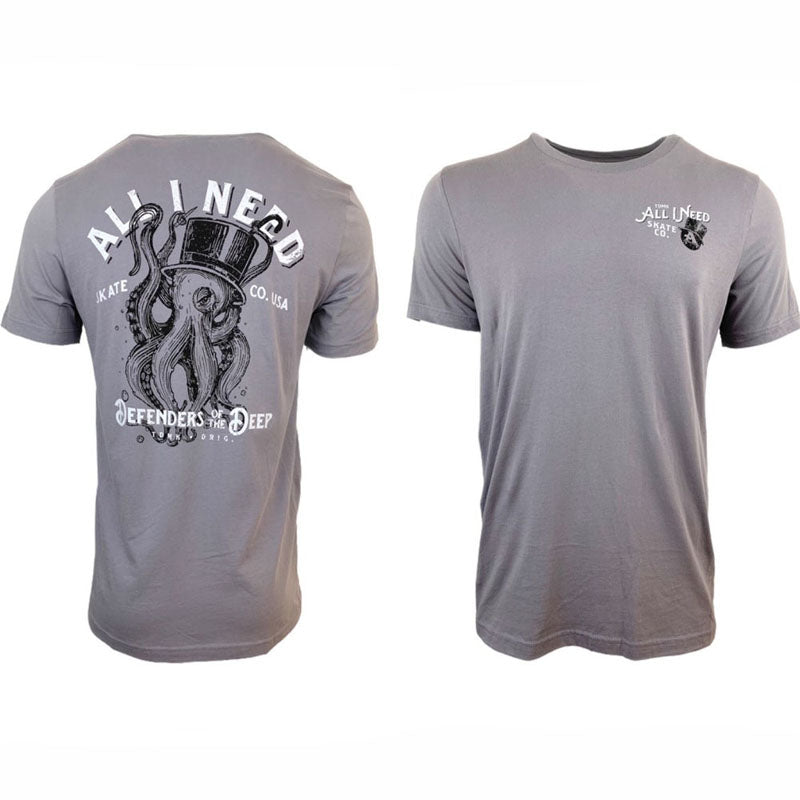 All-I-Need Skateboards Defenders Of The Deep T-Shirts-5150 Skate Shop