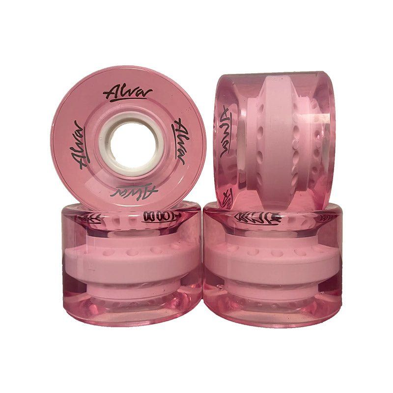 Alva 60mm 83a Champagne Pink Cruiser Skateboard Wheels 4pk 5150 Skate Shop