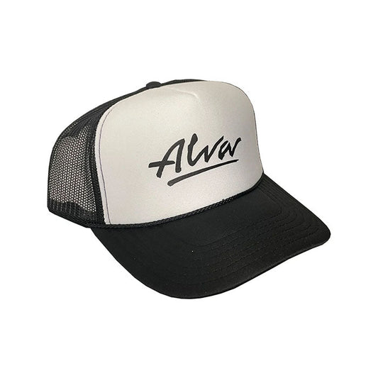 Alva Black & White OG Logo Trucker Hat - 5150 Skate Shop