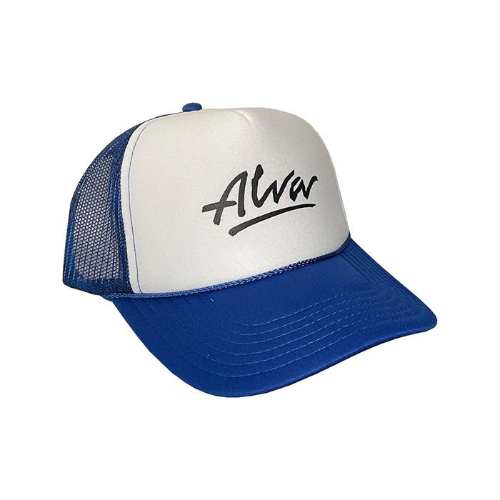 Alva Blue & White OG Logo Trucker Hat - 5150 Skate Shop