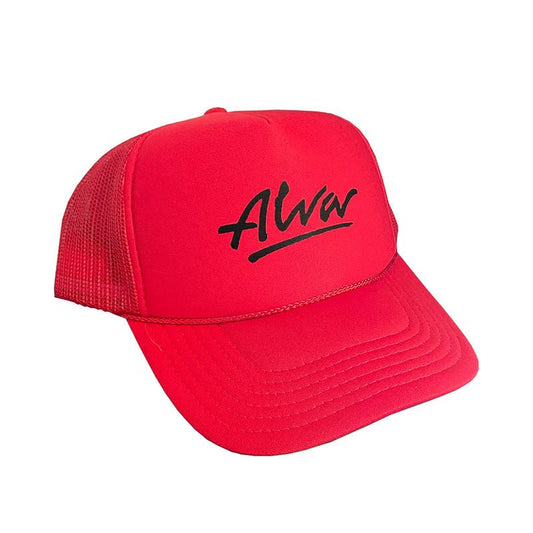 Alva Red OG Logo Trucker Hat-5150 Skate Shop