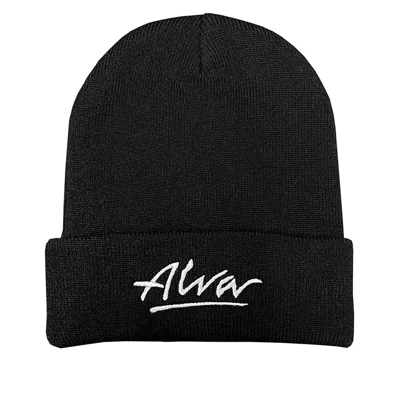Alva Skateboards BLACK OG Logo Beanie-5150 Skate Shop