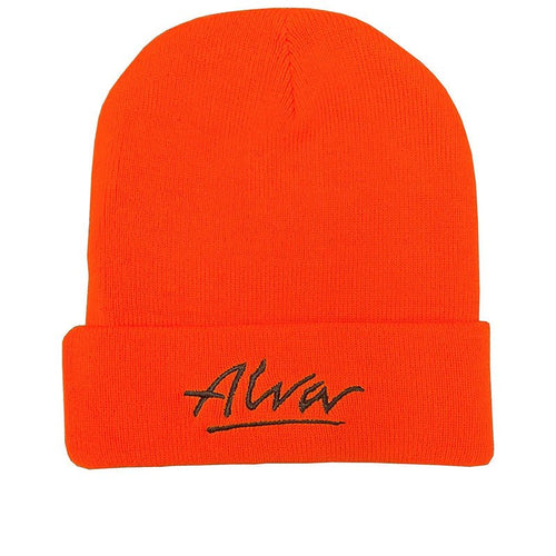 Alva Skateboards ORANGE OG Logo Beanie-5150 Skate Shop