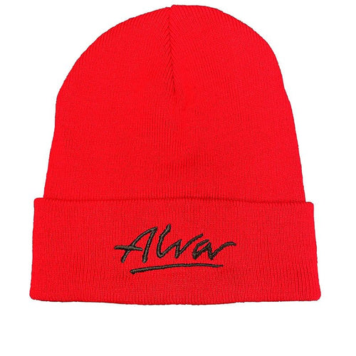Alva Skateboards RED OG Logo Beanie-5150 Skate Shop
