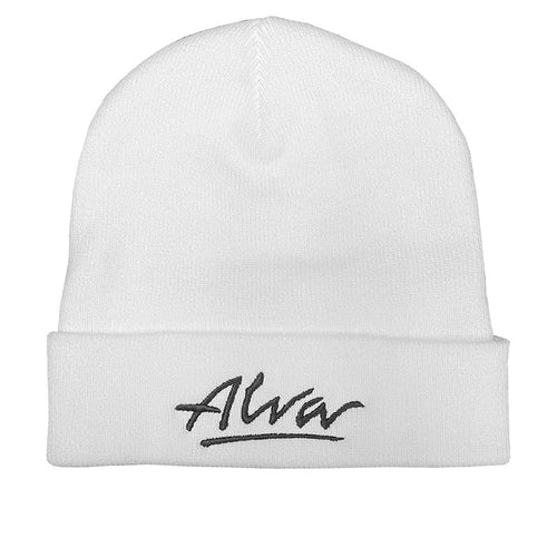Alva Skateboards WHITE OG Logo Beanie-5150 Skate Shop