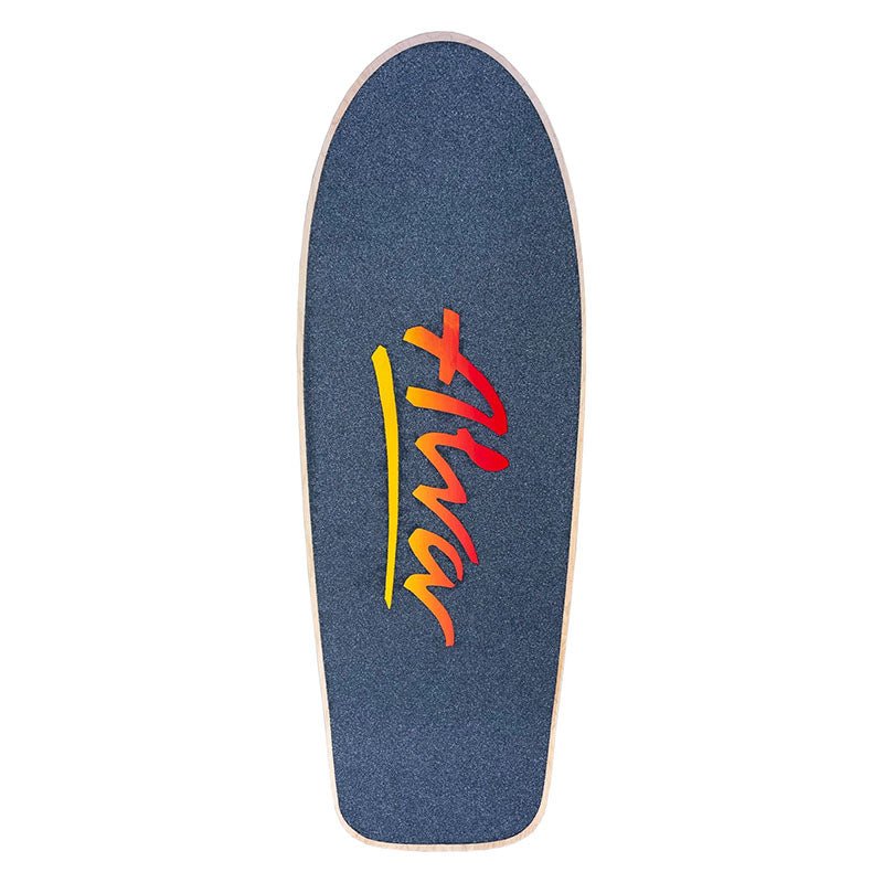 Alva Splatter Re-Issue Orange With Black and Blue Skateboard Deck - 5150 Skate Shop