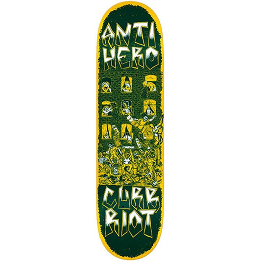 Anti-Hero 8.12” Curb Riot Redux Skateboard Deck - 5150 Skate Shop