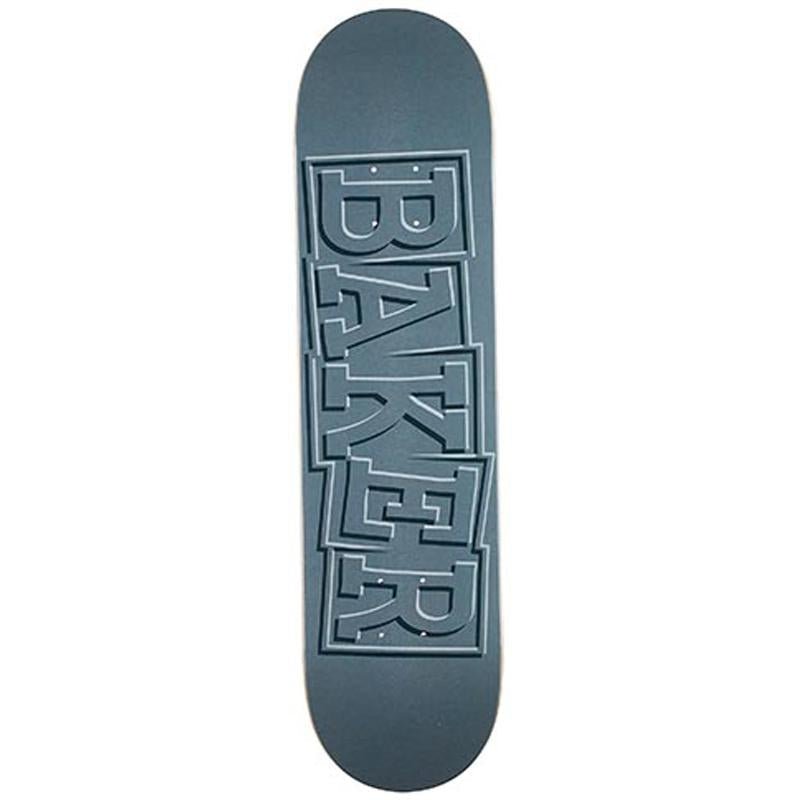 Baker 7.875” x 31.25” Reynolds Ribbon Grey Steep Concave Skateboard Deck - 5150 Skate Shop