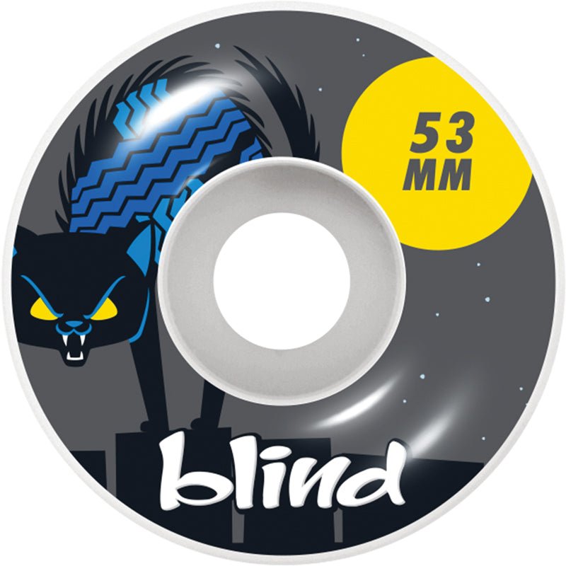 Blind 53mm Nine Lives Grey Skateboard Wheels 4pk - 5150 Skate Shop