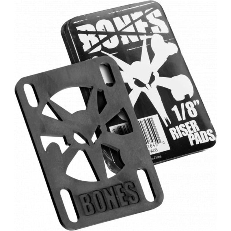 Bones 1/8" .125" Skateboard Pad Skateboard Risers 2pk - 5150 Skate Shop