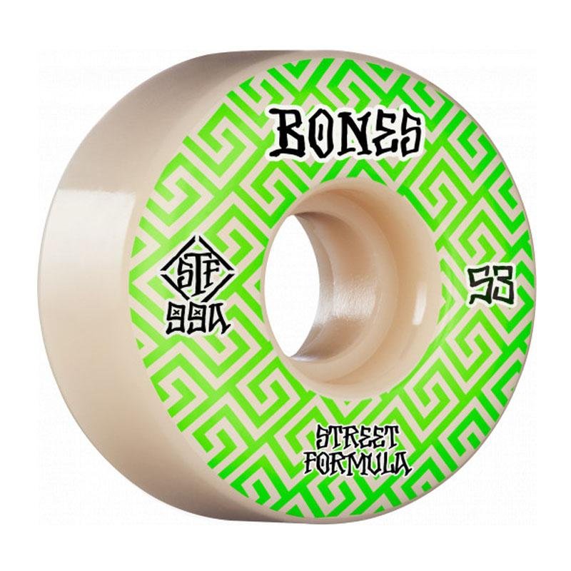 Bones 53mm 99a STF Patterns V2 Locks Skateboard Wheels 4pk - 5150 Skate Shop