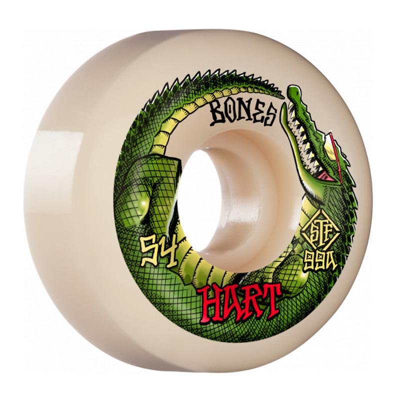 Bones 54mm 99a PRO STF Hart Speed Gator V5 Sidecut Skateboard Wheels 4pk-5150 Skate Shop