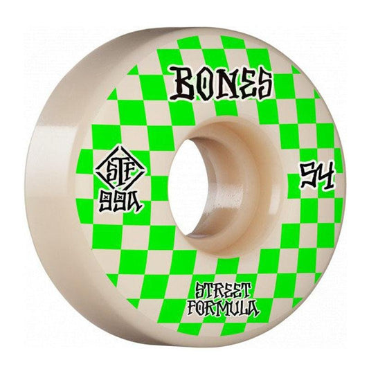 Bones 54mm 99a STF Patterns V3 Slims Skateboard Wheels 4pk-5150 Skate Shop