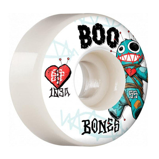 Bones 55mm 103a PRO STF Boo Voodoo V4 Wide Skateboard Wheels 4pk - 5150 Skate Shop