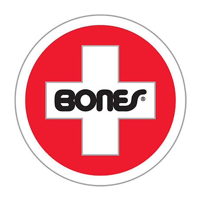 Bones® Bearings Swiss Round Sticker (Single) 5150 Skate Shop