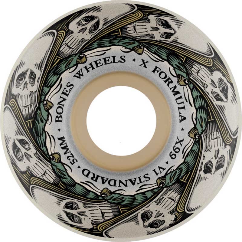 BONES WHEELS X-Formula X-Ninety-Nine Butterfly Effect 52 V1 Standard 99A 4pk-5150 Skate Shop