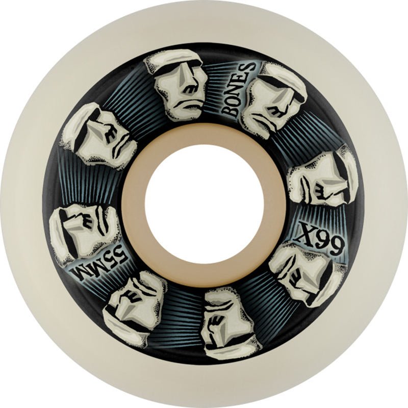 Bones Wheels X-Formula X-Ninety-Nine Head Rush 55 V5 Sidecut 99A 4pk-5150 Skate Shop