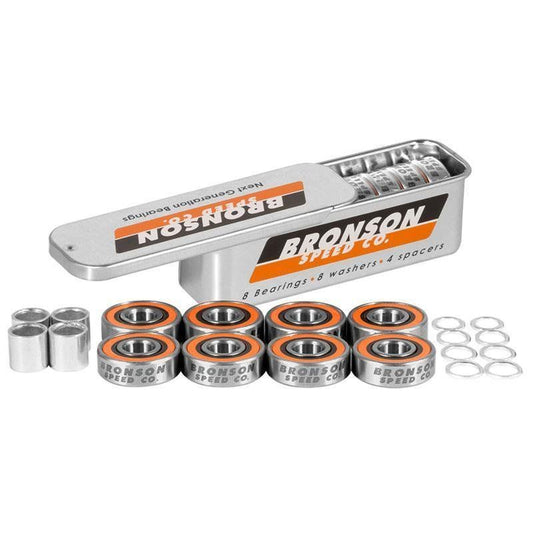 Bronson Speed Co. G3 skateboard Bearings (8 Pack) 5150 Skate Shop