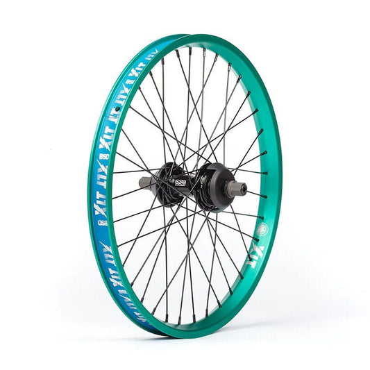 BSD BMX XLT Revolution Freecoaster (Teal) RHD Rear Bicycle Wheel 5150 Skate Shop