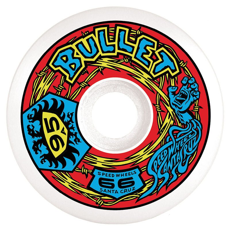 Bullet 66mm 95a Bullet 66 Speedwheels Reissue Skateboard Wheels 4pk - 5150 Skate Shop