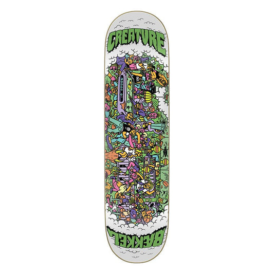 Creature 8.0" x 31.8" Baekkel Bar Crawl SM Pro Skateboard Deck-5150 Skate Shop
