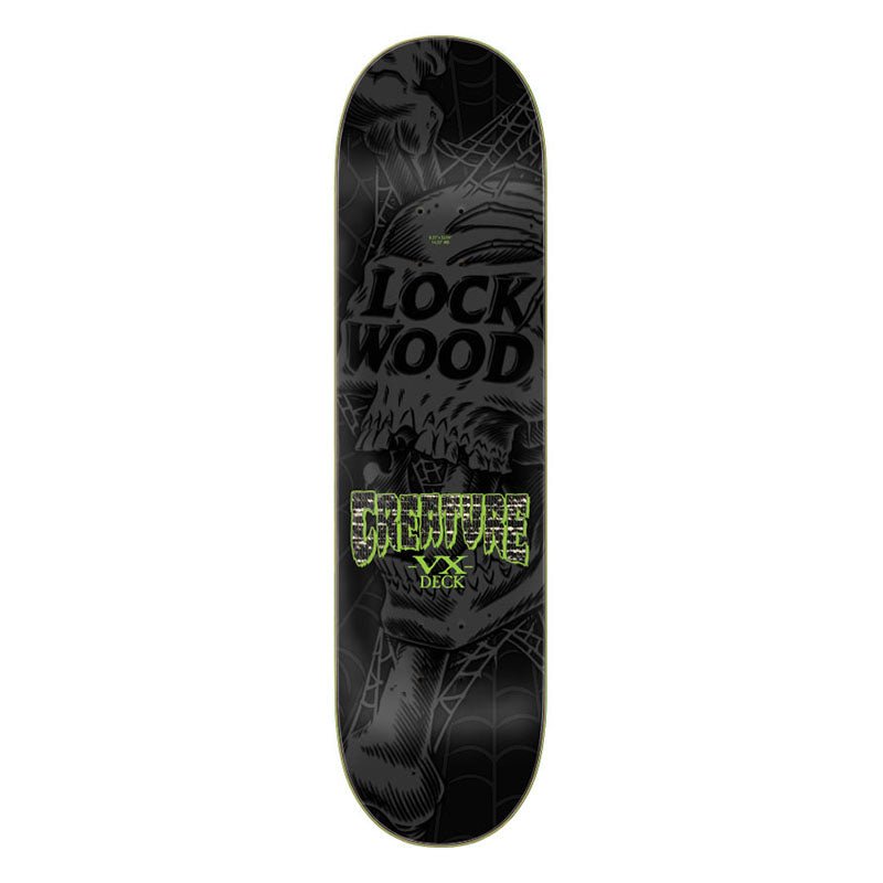Creature 8.25" x 32.04" Lockwood Keepsake VX Deck Skateboard Deck-5150 Skate Shop