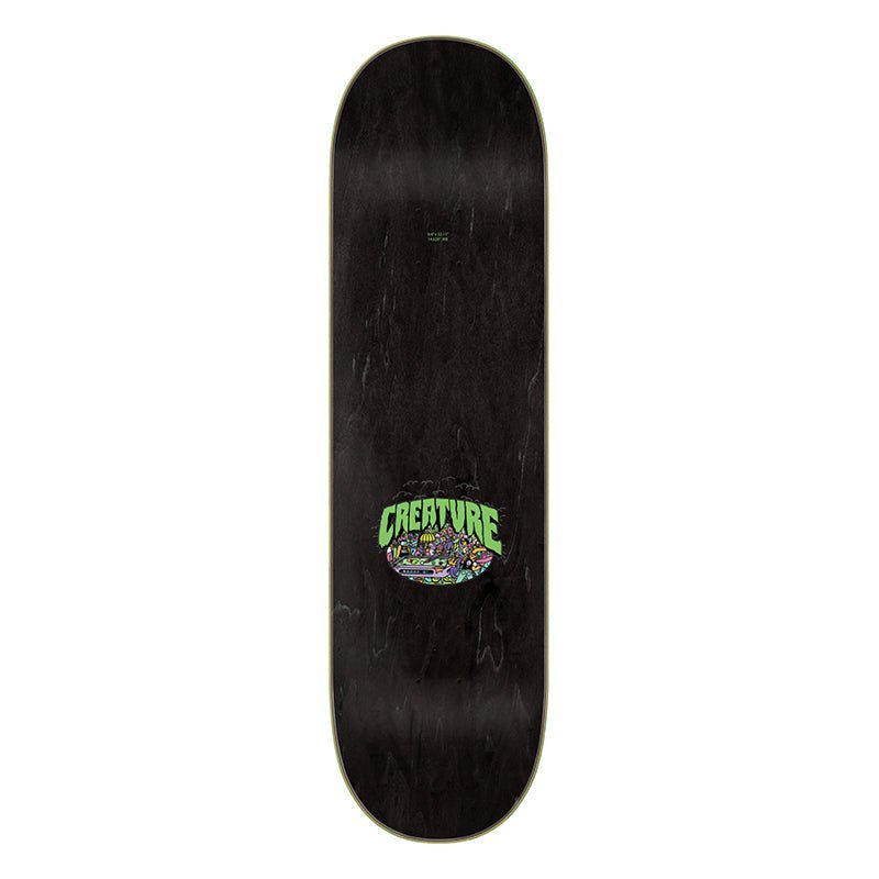 Creature 8.6" x 32.11" Baekkel Bar Crawl LG Pro Skateboard Deck-5150 Skate Shop