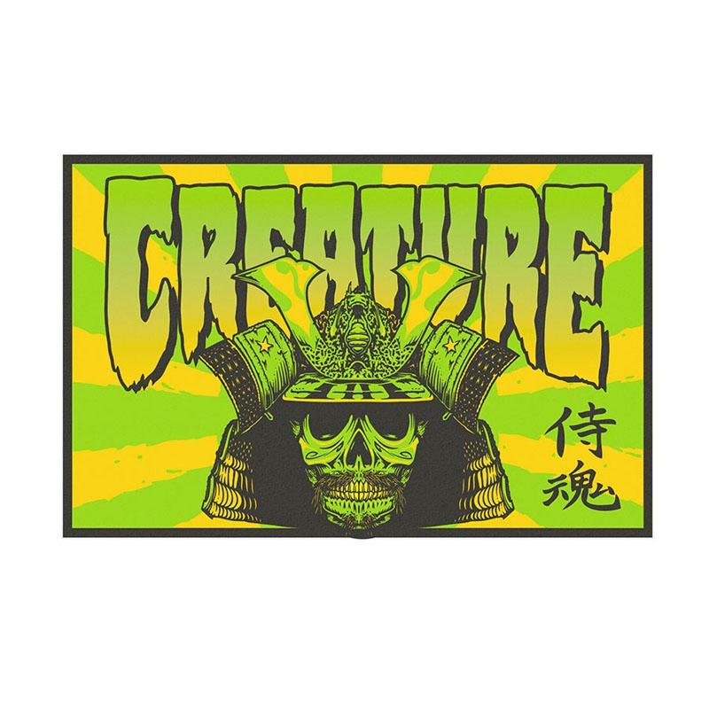 Creature Skateboards 5"x 3.25" Soul Servant Sticker-5150 Skate Shop