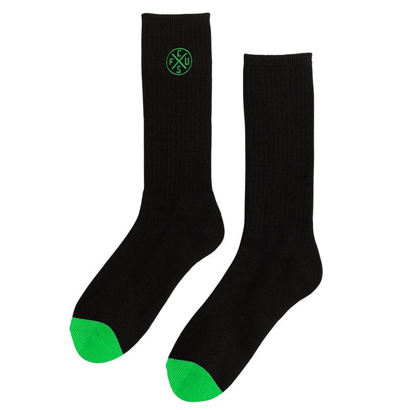Creature Skateboards Black Contrast Mens Socks-5150 Skate Shop