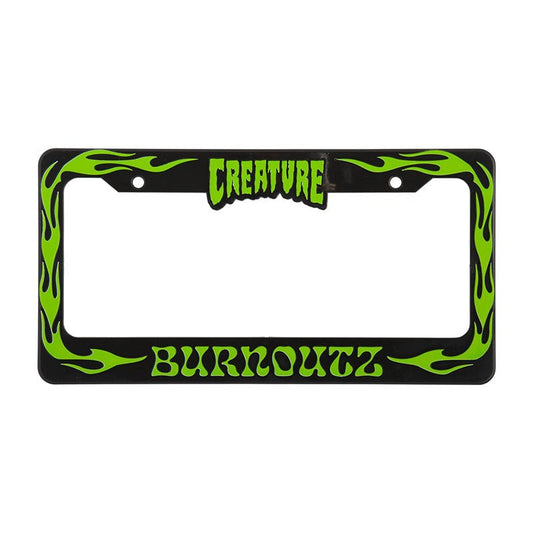 Creature Skateboards Burnoutz License Plate Frame-5150 Skate Shop