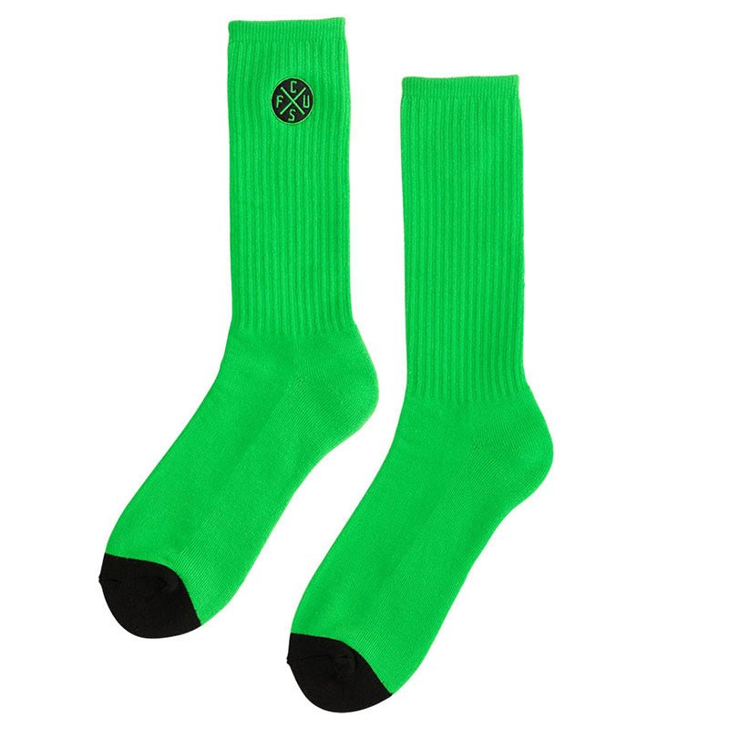 Creature Skateboards Green Contrast Mens Socks - 5150 Skate Shop