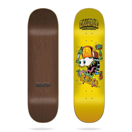 Cruzade 8.625″ x 32.24" Sketchy is Fun Skateboard Deck - 5150 Skate Shop