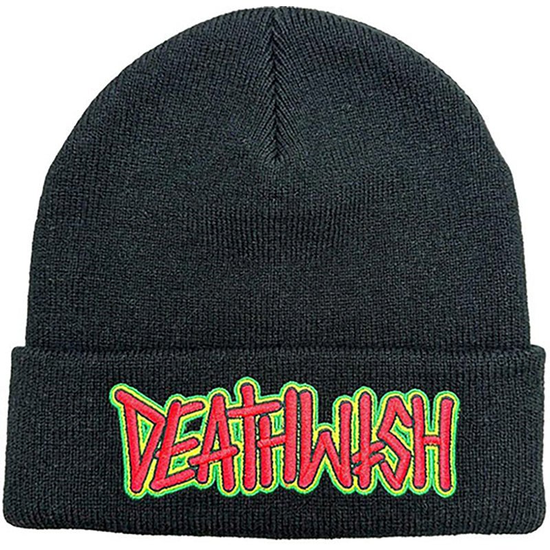 Deathwish Skateboards Brains Black Beanie - 5150 Skate Shop