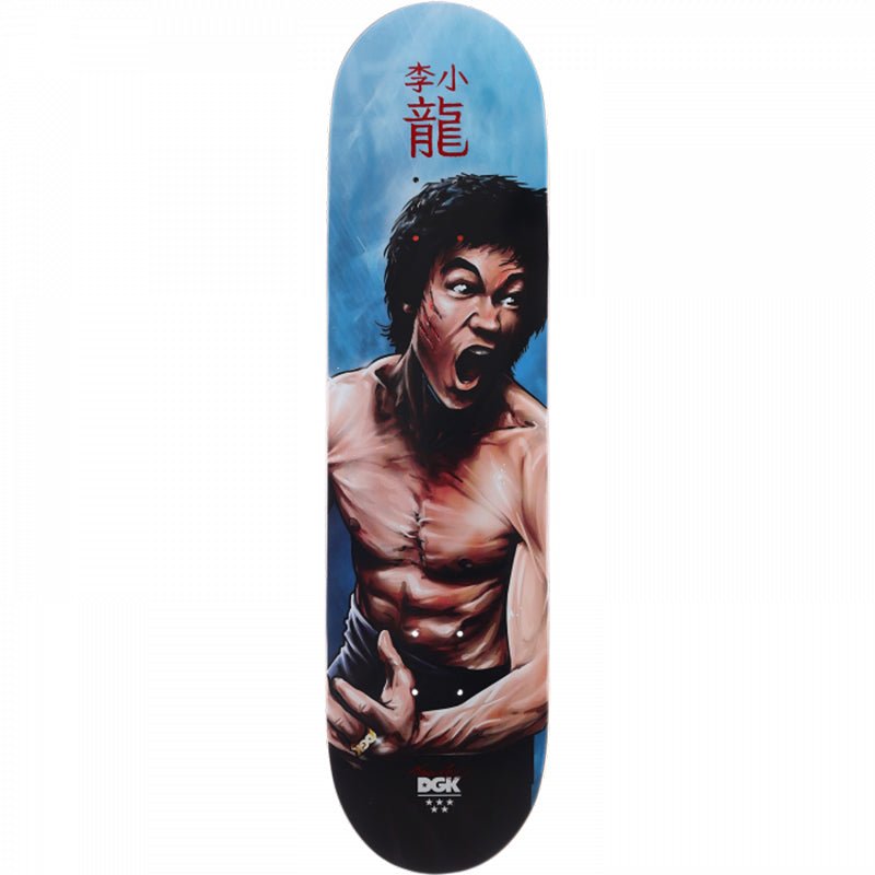 DGK 7.9" Multi Bruce Lee No Way As Way Skateboard Deck - 5150 Skate Shop