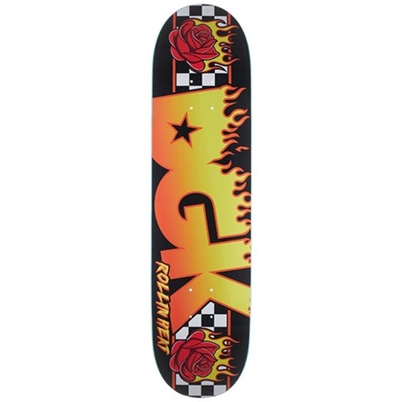 DGK 8.06" Rollin Heat Skateboard Deck - 5150 Skate Shop