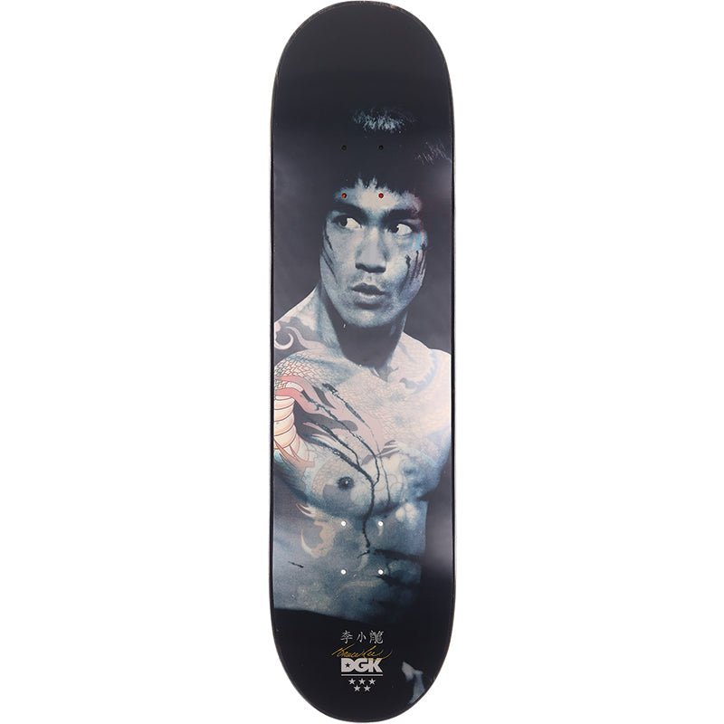 DGK 8.25" Bruce Lee Golden Dragon Emerald Skateboard Deck-5150 Skate Shop