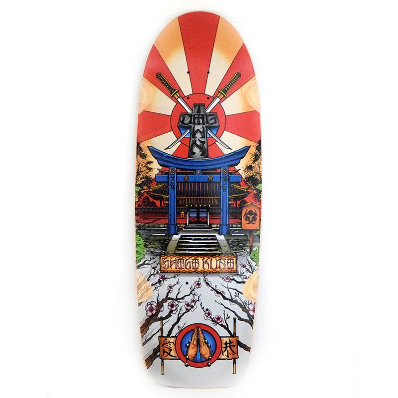 Dogtown 10.5" x 31.325" Shogo Kubo Tribute 70s Rider Black Stain (MODERN CONCAVE) Skateboard Deck 5150 Skate Shop