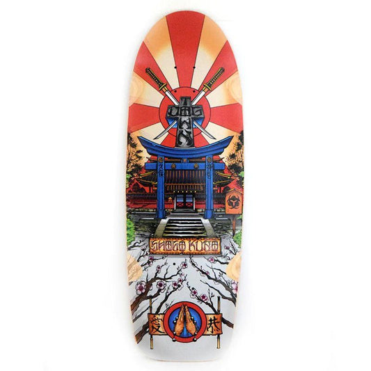 Dogtown 10.5" x 31.325" Shogo Kubo Tribute 70s Rider Black Stain (MODERN CONCAVE) Skateboard Deck 5150 Skate Shop