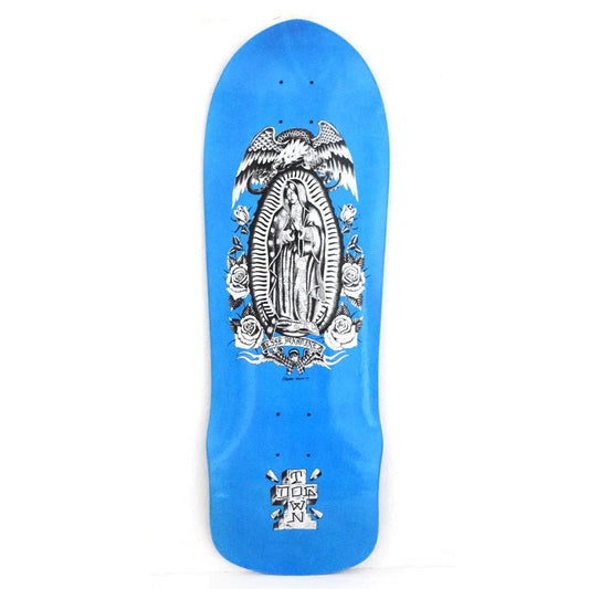 Dogtown 10" x 30.25" Jesse Martinez Guadalupe 1987 Reissue Silver Made in USA Skateboard Deck - 5150 Skate Shop